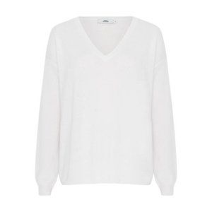 NWT Cashmere Sweater in creme, L